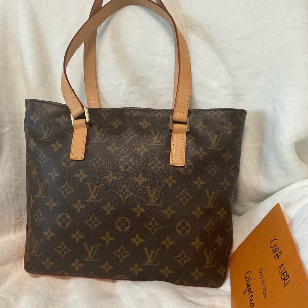 Authentic Louis Vuitton Cabas Piano